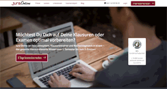 Desktop Screenshot of jura-online.de